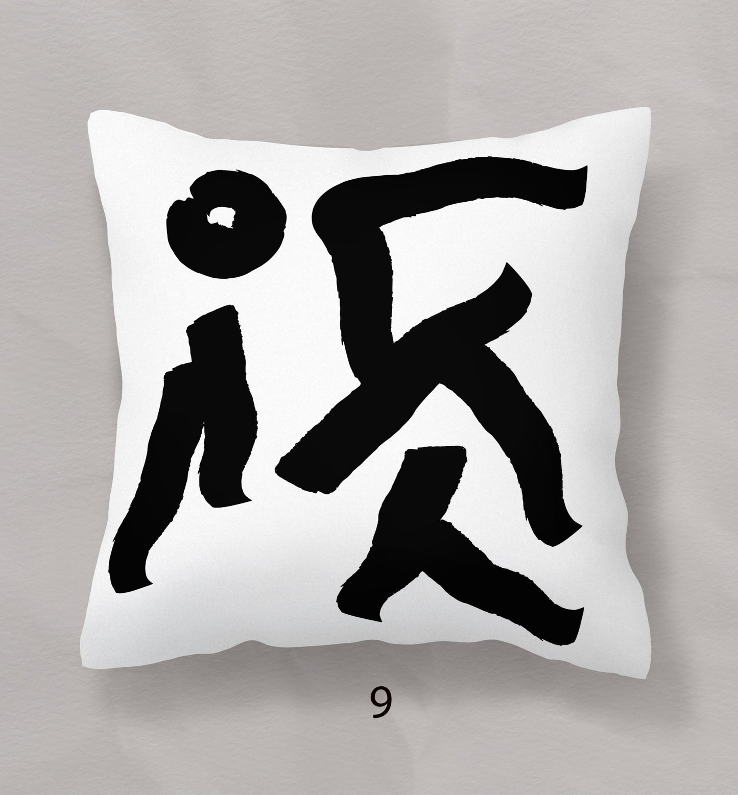 Black and White Pillow Covers - Modern Abstract - Throw Pillows