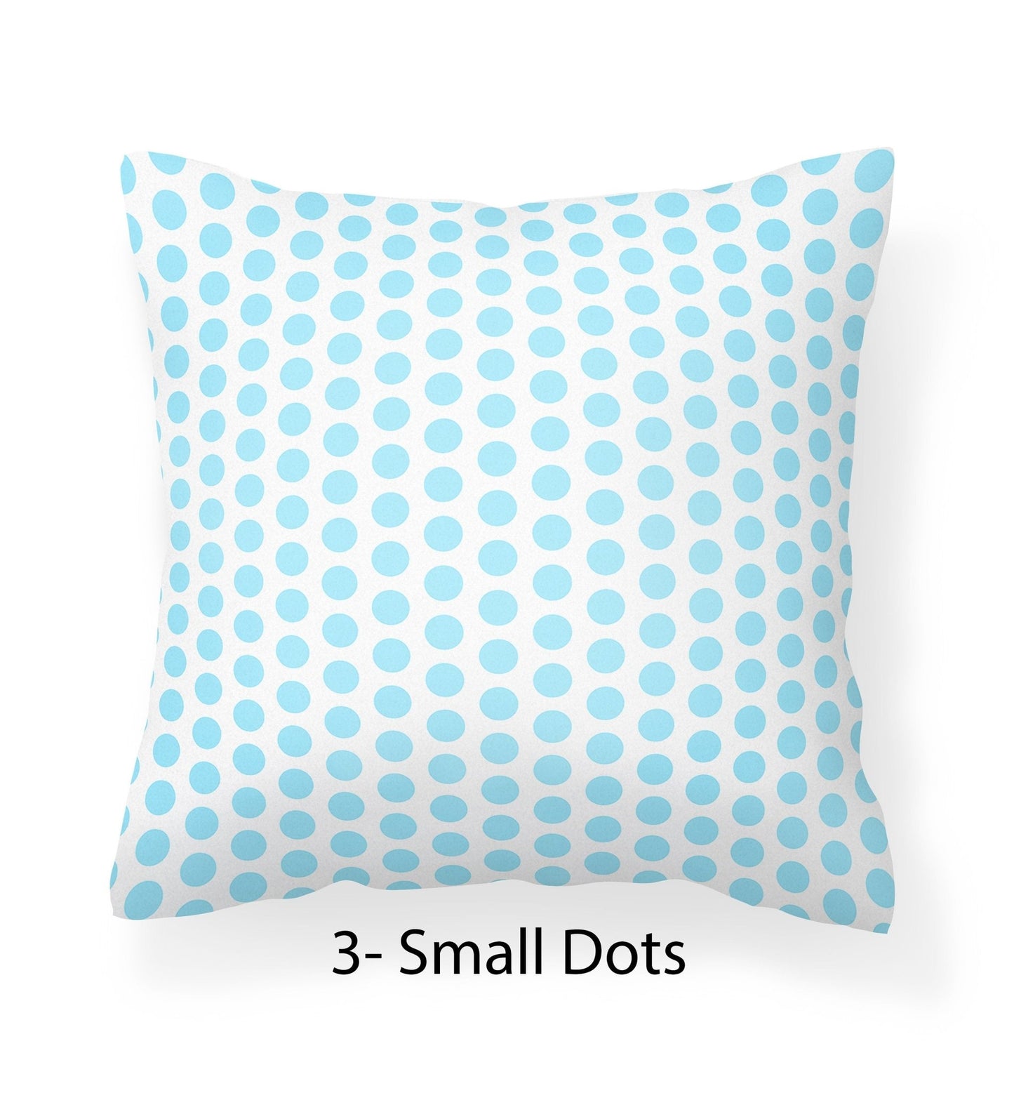 Light Blue and White Outdoor Pillows