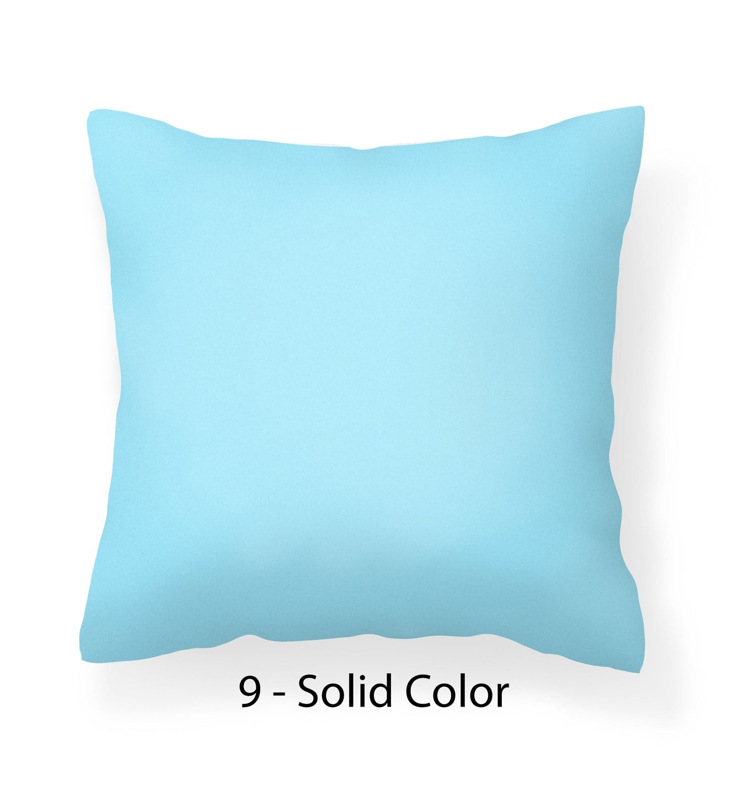 Blue Outdoor Pillow