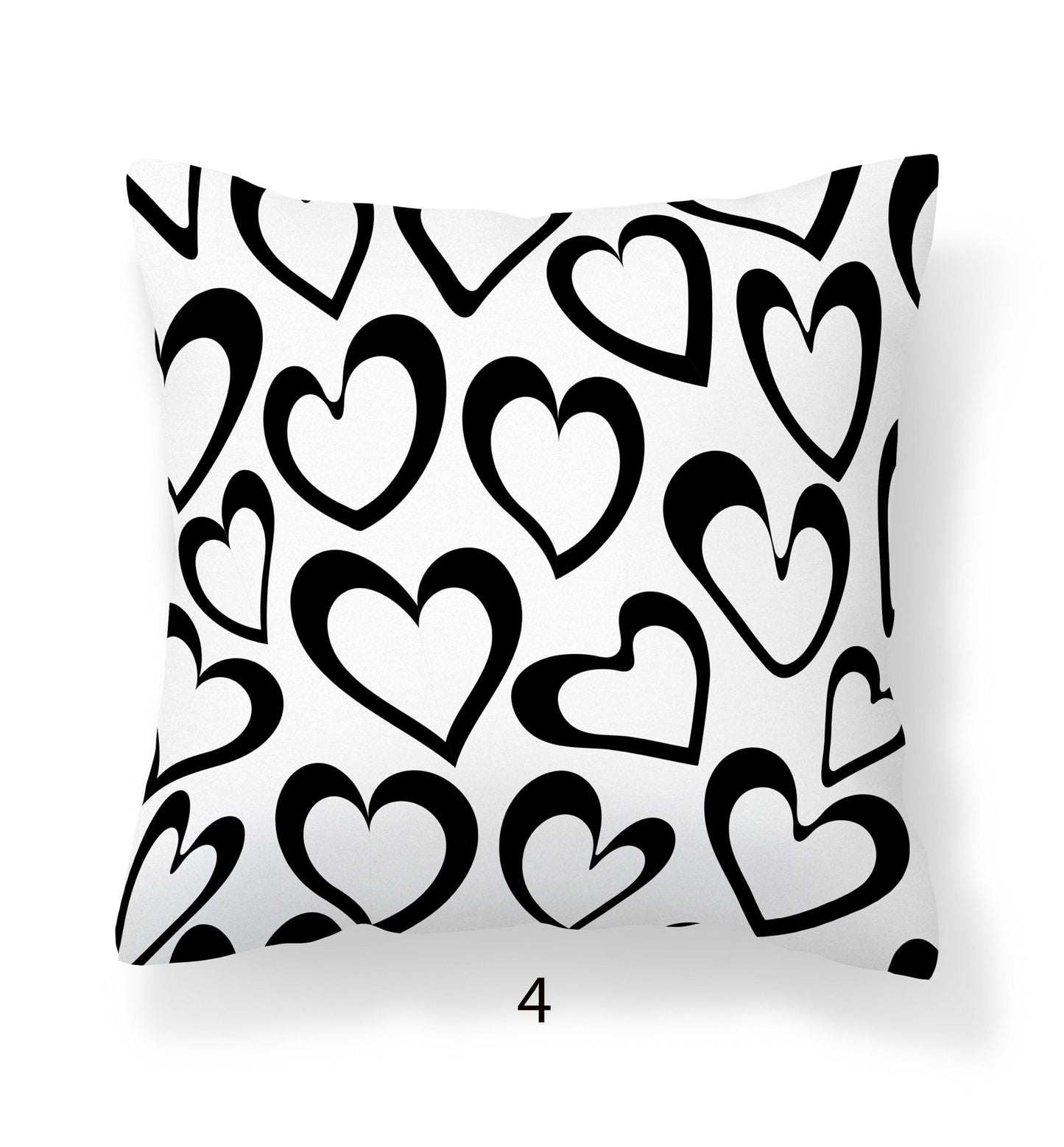 Aesthetic Pillows Black and White