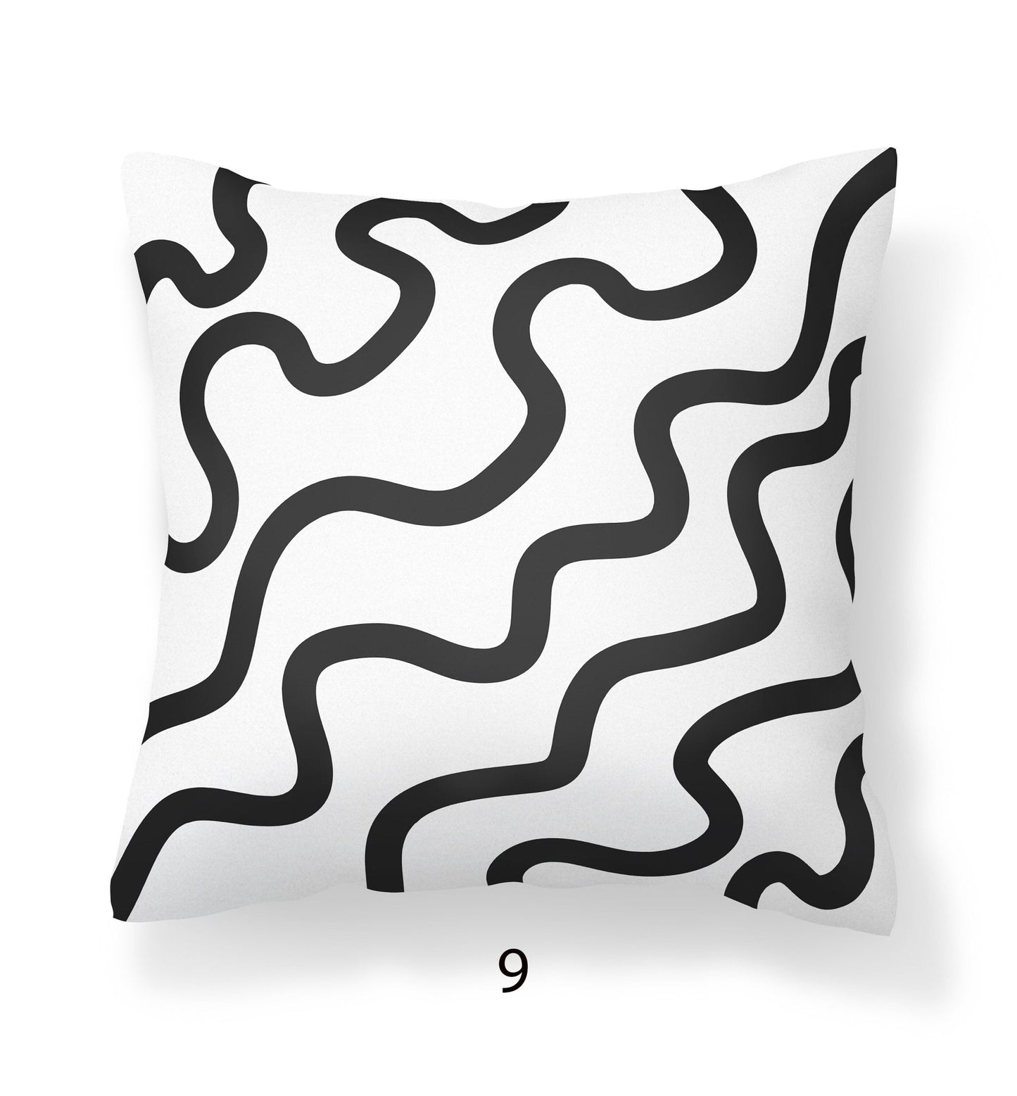 Aesthetic Pillows Black and White