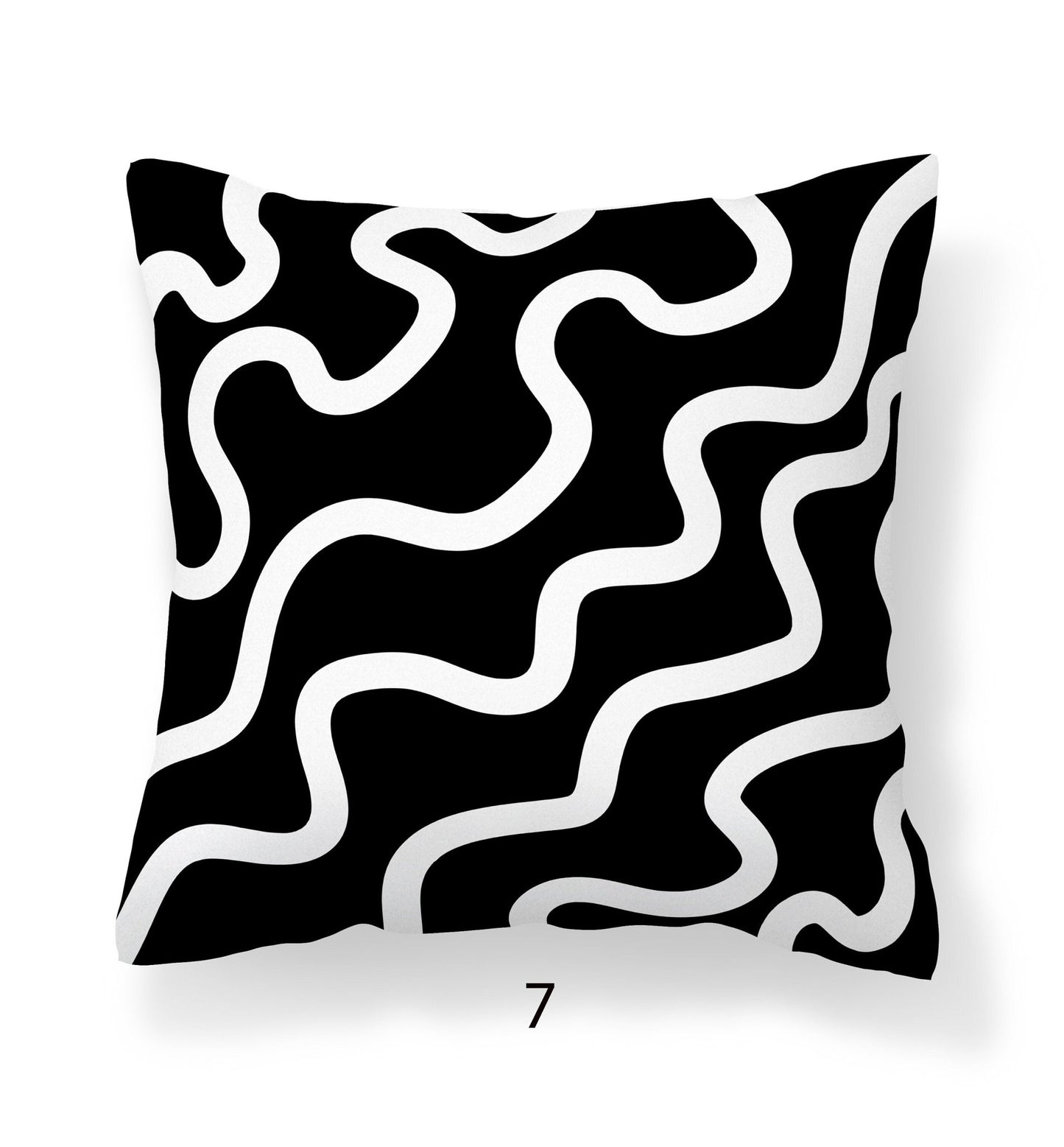 Aesthetic Pillows Black and White