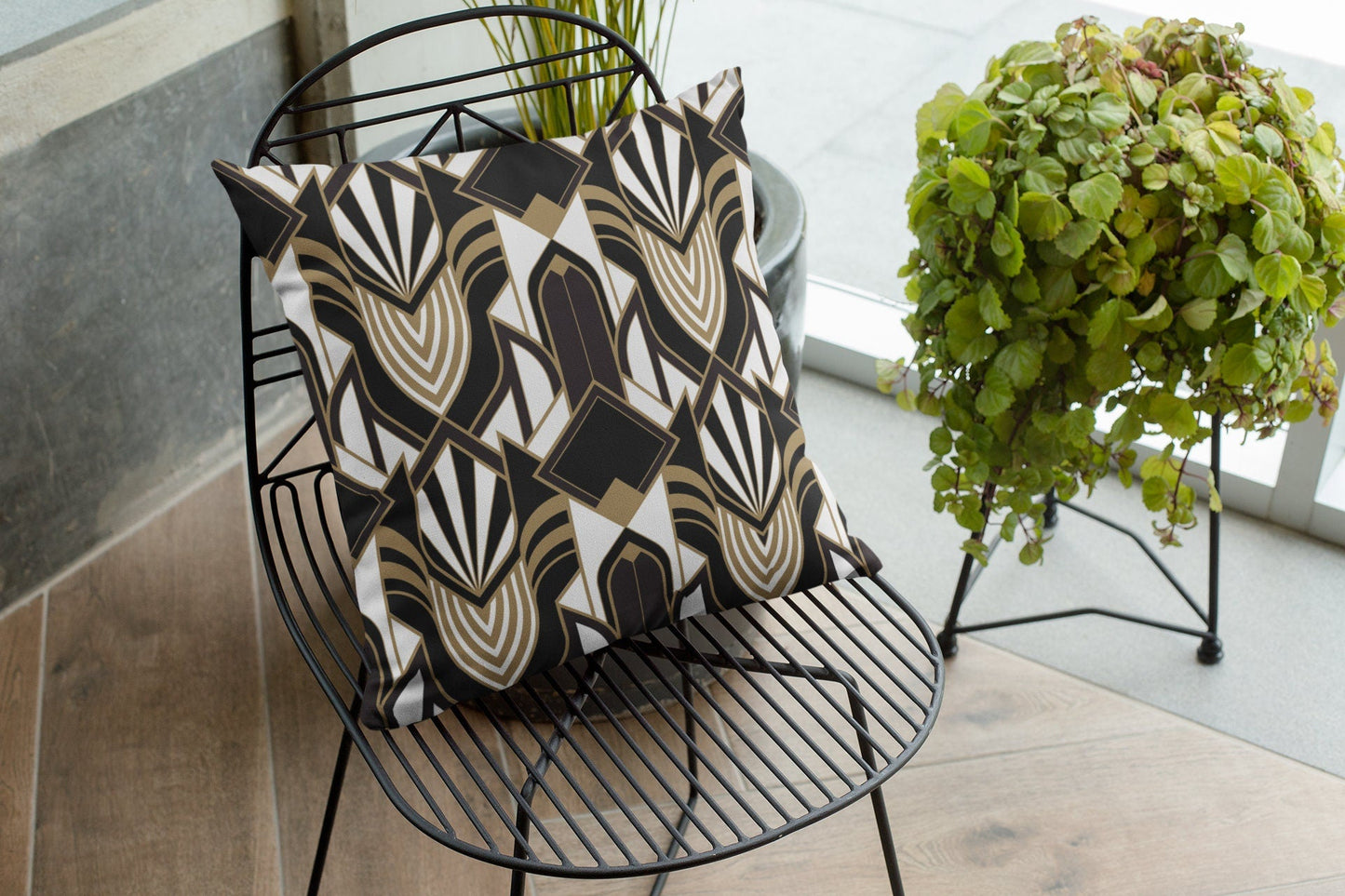 Art Deco Pillow Cover