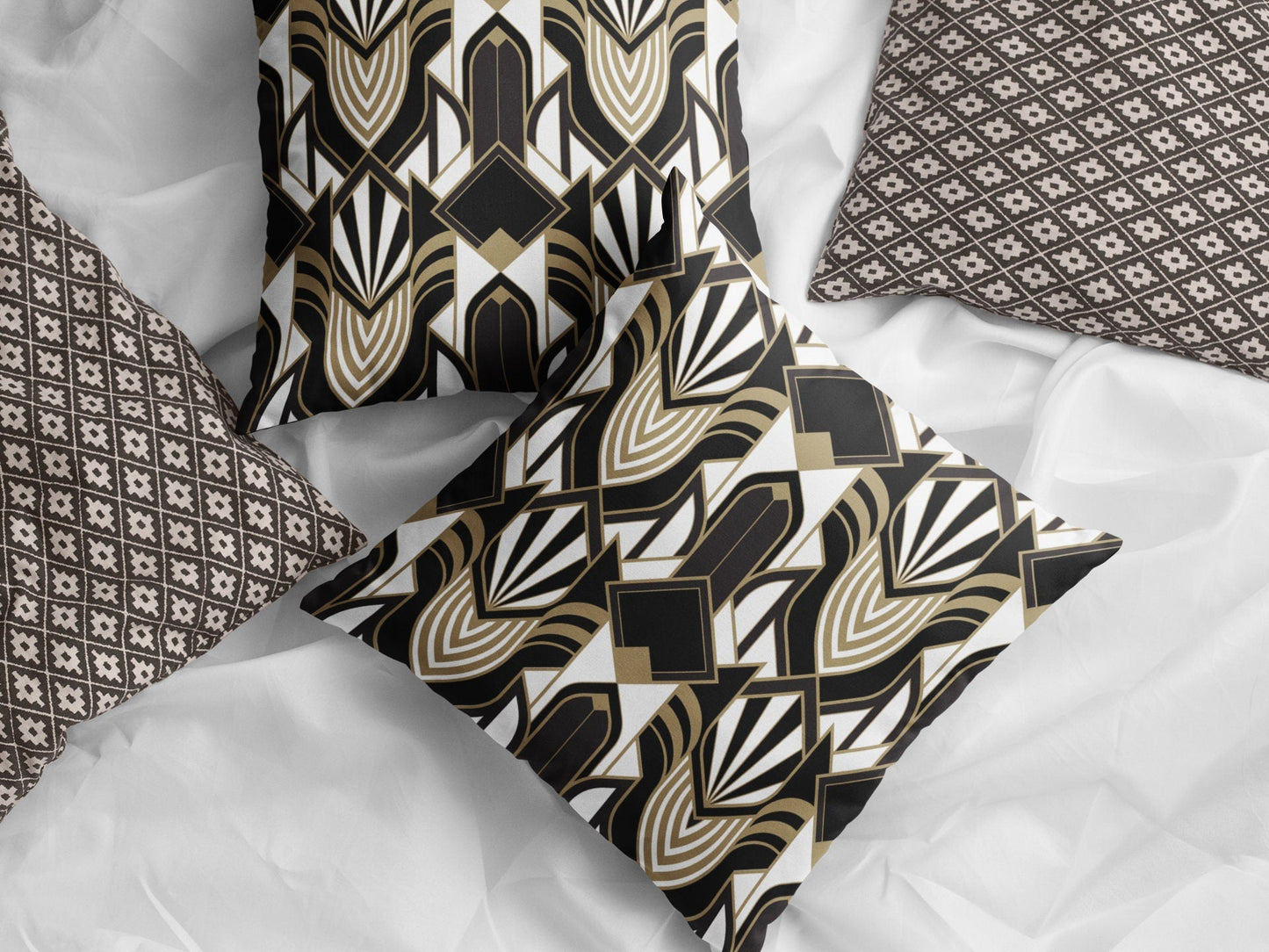 Art Deco Pillow Cover