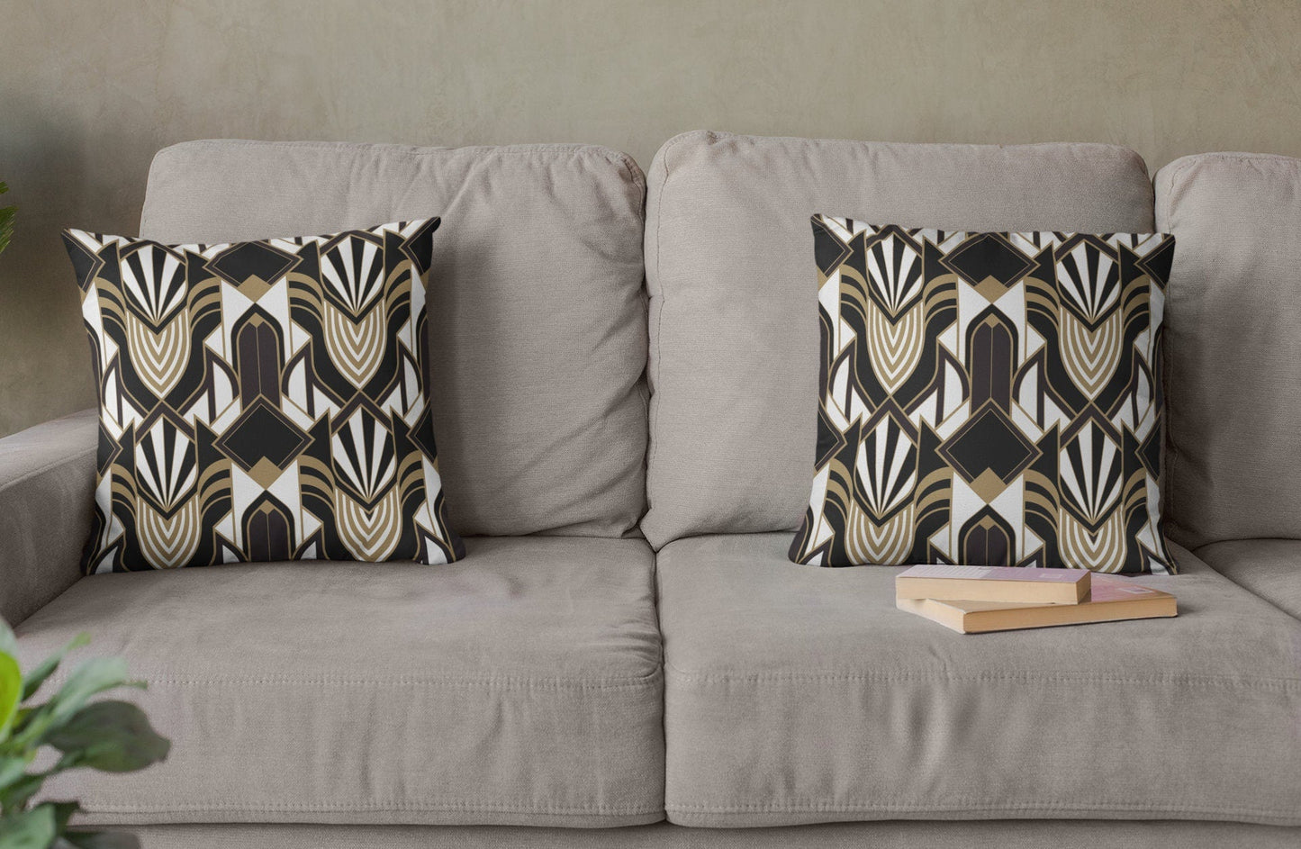 Art Deco Pillow Cover