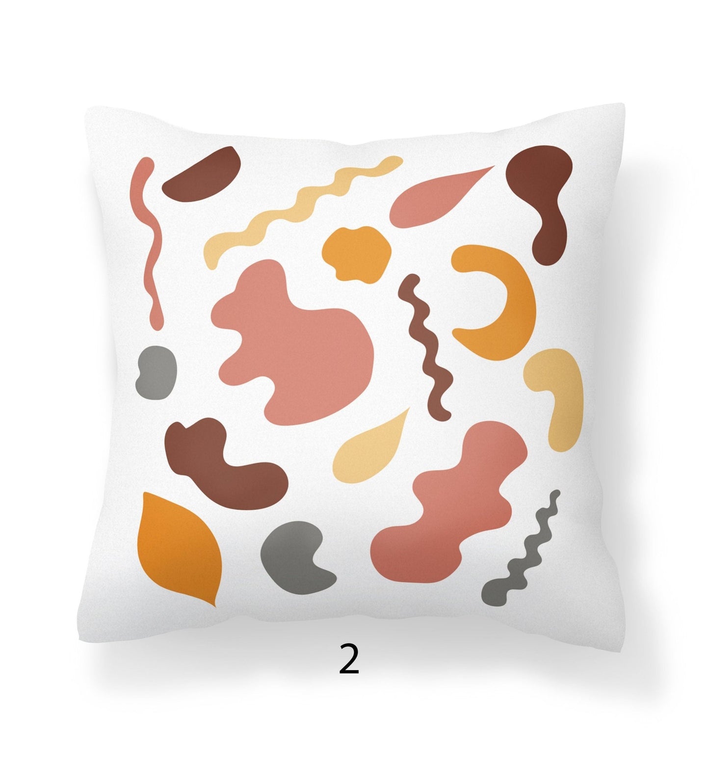 Boho Pillow Covers - Fun, Abstract Mix and Match