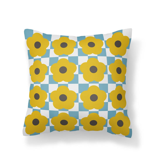Daisy Outdoor Pillow - Throw Pillows