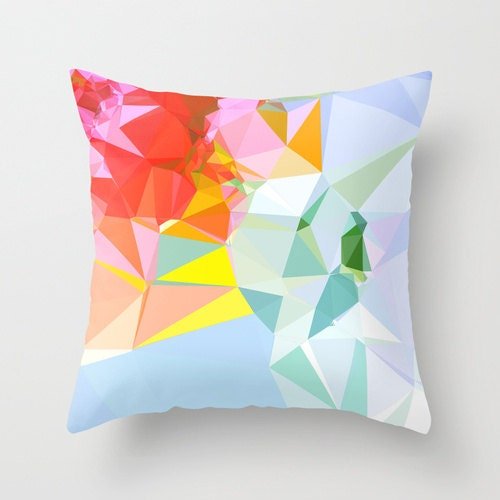Geometric Pillow Cover