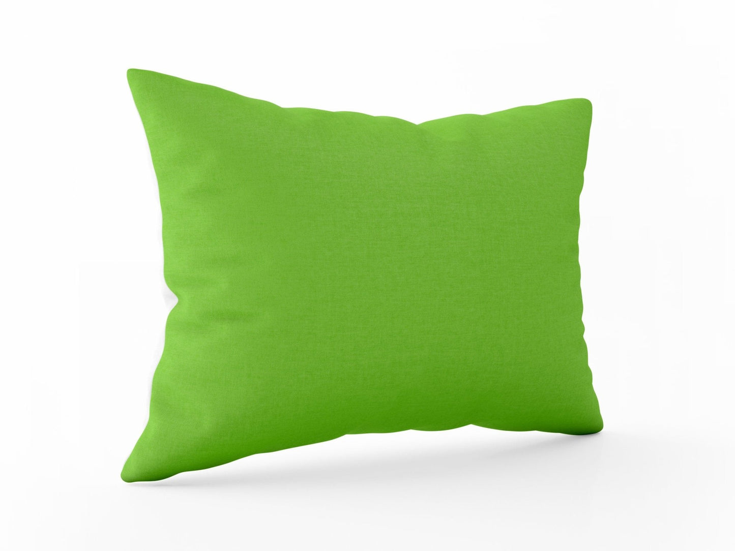 Green Outdoor Lumbar Pillow
