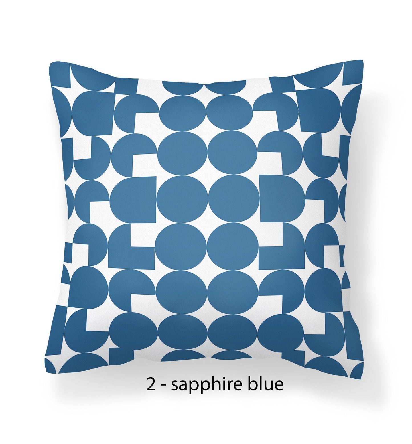 Sapphire Blue Pillow