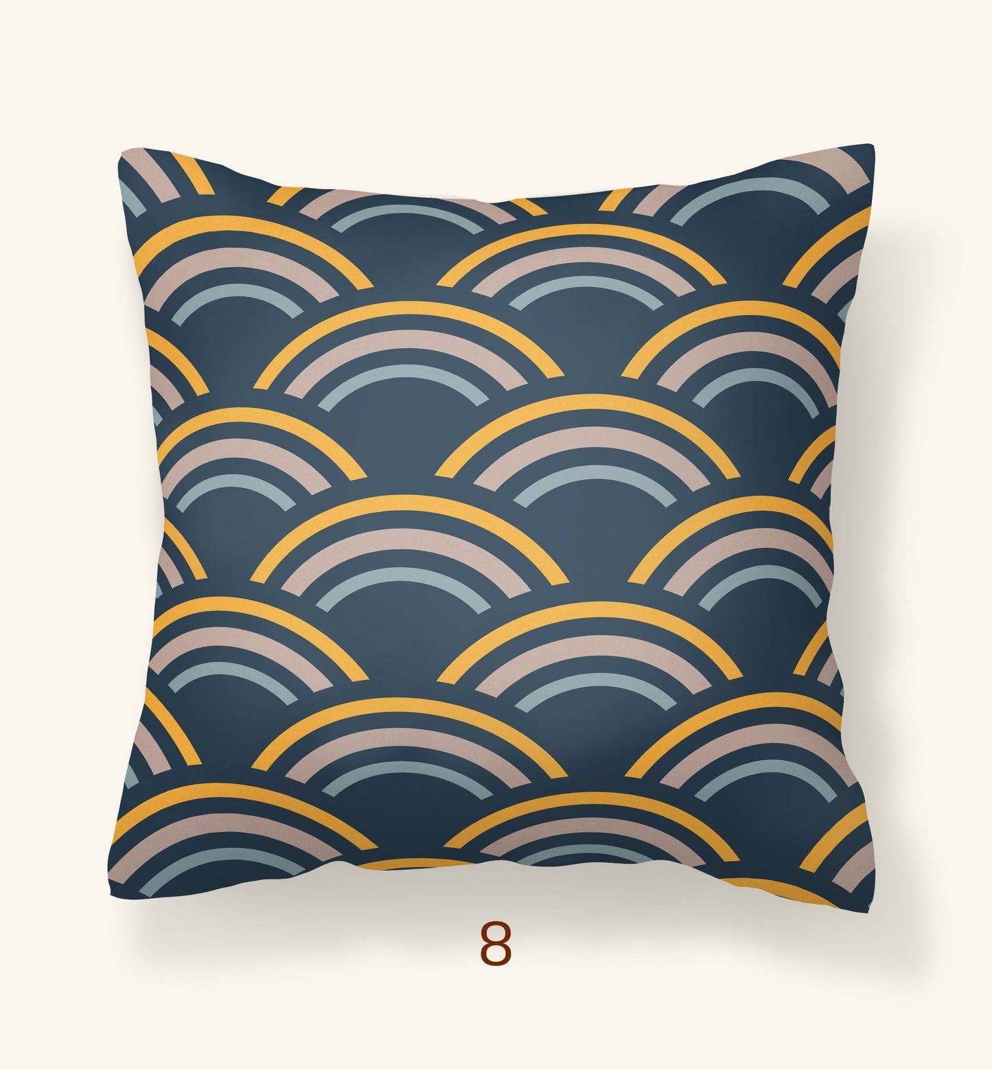 Dark Blue Outdoor Pillows