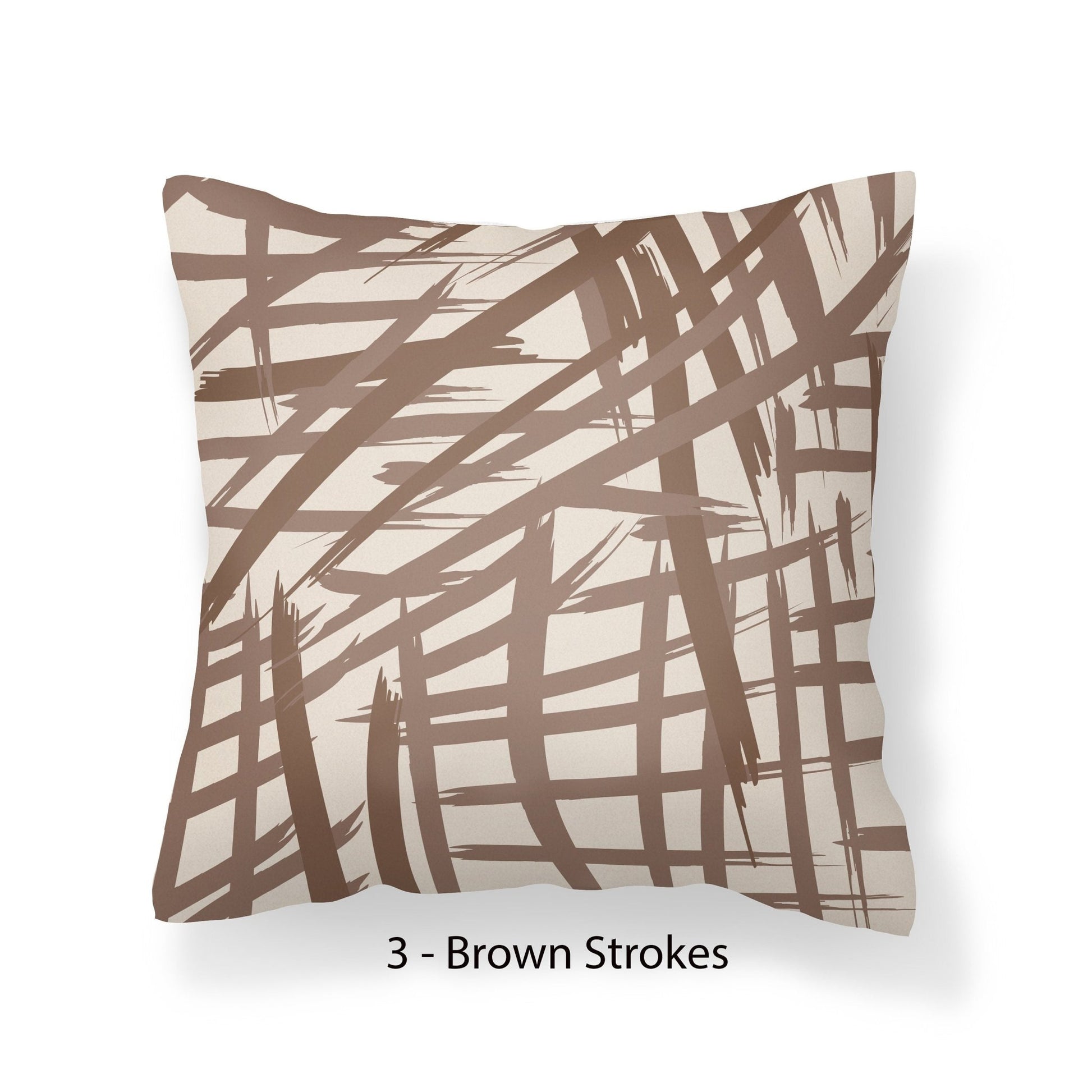 Tan and Brown Pillow