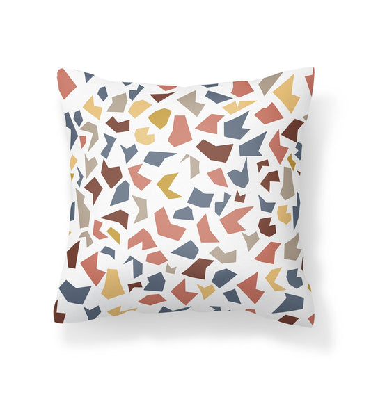 Terrazzo Pillow Cover - Multicolored Pattern